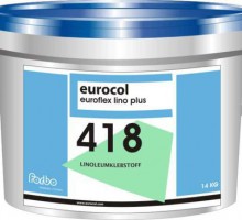 Клей для натурального линолеума 418  EUROFLEX LINO PLUS 14 кг - ГлавПол-Урал