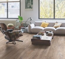 ПВХ плитка Quick Step LIVYN Balance Click BACL 40127 Дуб каньон коричневый - ГлавПол-Урал – ламинат в Екатеринбурге по низким ценам